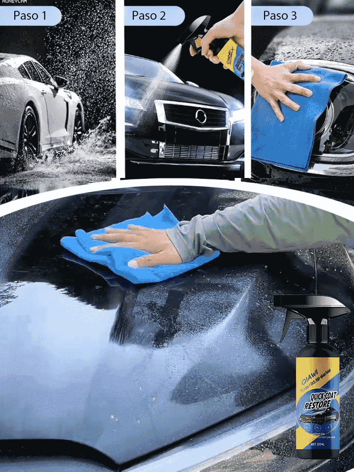 Spray de Nanorecubrimiento para Automóviles 5 en 1